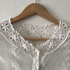 White lace Stevie May dress